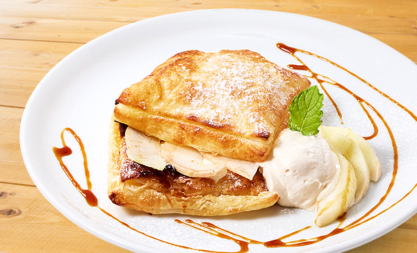 ラ・フランスのさっくりパイ