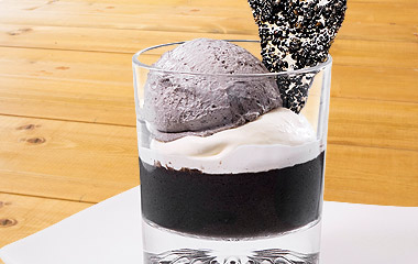 濃厚黒ごまプリン