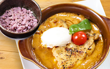 チキンと野菜のスープカレー