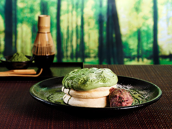 抹茶クリームパンケーキ